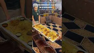 FAMOUS MIDNIGHT CHICKEN MANDI IN HYDERABAD🔥||#chickenbiryani #muttonbiryani #hyderabad #telangana