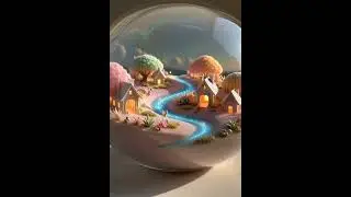 AI ASMR  Magical Fantasy World Grows From Sand  Ultra Realistic Calm Video #relaxing #pakistani #ai