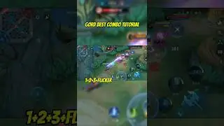 Gord Best Combo Skill Tutorial #mobilelegends #mlbb #tutorial