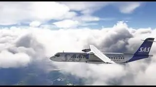 MSFS2024 SU3. SAS ATR 72-600 EDHL- ESSB arrival Bromma.