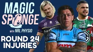 The Magic Sponge Podcast - NRL Round 24 injuries + the curious case of David Fifita