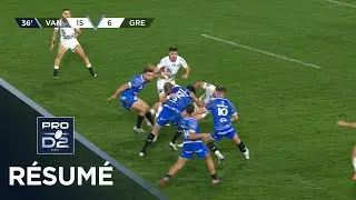 PRO D2 Saison 2025-2026 J11 - R&eacute;sum&eacute; RC Vannes - FC Grenoble Rugby