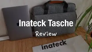 Inateck Laptoptasche Grau f&uuml;r 15
