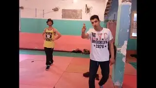 Sliman farsi with Bboy akhir dlkhir  Likes to speak english Lol