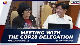 Meeting with the COP28 delegation