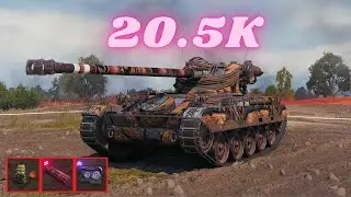 AMX 13 105,  20.5K Spot Damage World of Tanks