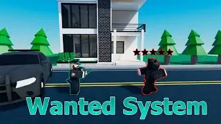 😱WANTED SYSTEM POLICE IN ROBLOX! #roblox