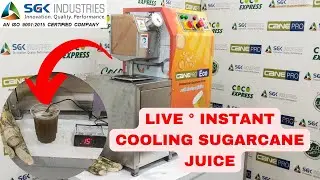 sugarcane juicer machine with chiller /Ganna juice machine  / mini sugercane juice machine