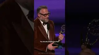 King of manifestation! #SethRogen #Emmys2025 #TheStudio #Shorts
