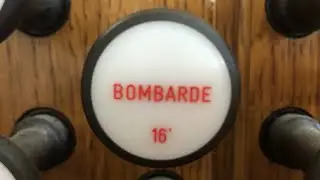 Bombarde 16&rsquo; | pipe organ pedal stop | Grand Orgue | Pfeifen Orgel | Digital Pedal stop