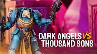 Dark Angels vs Thousand Sons - A LIVE Warhammer 40k Battle Report