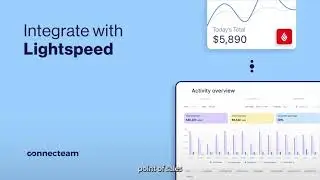 Connecteam | Activity | LightSpeed K Series Integration