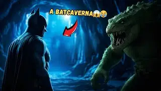 Encontrei a Batcaverna no Arkham Asylum… e o Killer Croc apareceu! 😂🦇| Batman PT-BR (Parte 7)