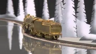 061016-HO Brass PSC Precision Scale NP Northern Pacific 4-8-4 A-2 Unpainted Pilot Model