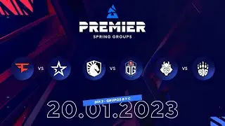 D&iacute;a 2: FaZe vs. CoL, Liquid vs. OG, G2 vs. BiG | BLAST Premier Spring Groups 2023
