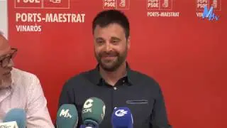 Maestrat Tv - Vinaròs - Roda de Premsa del PSPV-PSOE