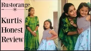 RUSTORANGE KURTIS HONEST REVIEW || KURTI TRY ON HAUL || INDIAN WEAR ||