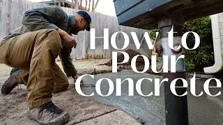 How to Pour a Concrete Slab: Cold Joint