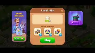 Gardenscapes Level 1568 Walkthrough 
