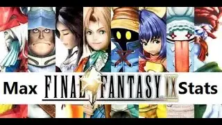 Final Fantasy IX   Max Stats & Equipment Used