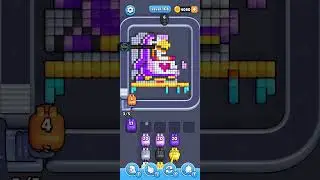 Pixel Flow Level 168. Walkthrough Gameplay