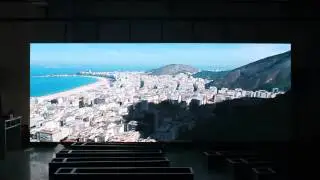 Giant--LED sign testing by Dakco