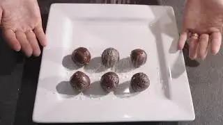 A Healthy chocolate Fix  - Christmas Vegan Truffles