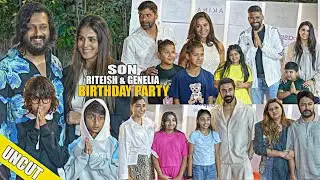 UNCUT - Riteish Deshmukh & Genelia  Children&rsquo;s Birthday Party | Shabir Ahluwalia | Ashish Chaudhary