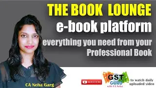 THE BOOK LOUNGE I E-BOOK PLATFORM I EVERYTHING YOU NEED FROM YOUR PROFESSIONAL BOOK
