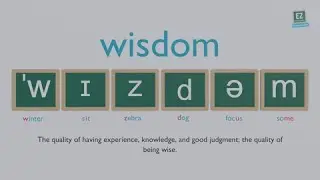 How to pronounce wisdom ?