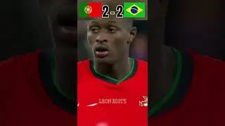 Portugal VS Brazil Imaginary Penalty Shootout Highlights | #ronaldo vs #neymar
