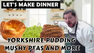 Yorkshire Pudding isn't a Pudding!!!!  #homecook #yorkshirepudding #mushypeas #steak