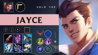 Jayce Top vs Yorick - EUW Grandmaster Patch 26.02