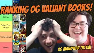 Ranking The Original Valiant Comics - Tier List
