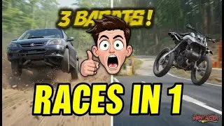 PUBG MOBILE | Hill Climb + Car + BIKE Racing COMBO! 🚗🏍️🔥