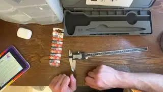 NEIKO Caliper - Low battery odd behavior (won&rsquo;t zero out correctly)