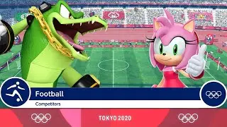 Mario & Sonic at the Tokyo 2020 Olympic Games - Vector/Luigi Vs. Amy/Sonic