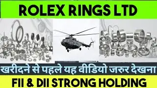 Rolex Rings Ltd Share | Top Forging Company | Bearing Rings | Automotive Components and Equipment 