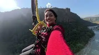 Sadia Choudhury Jumped From The World's 2nd Highest Bungy (228M) 09th December, 2025 (Tuesday) Nepal