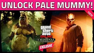 Last Day To Claim Pale Mummy Mask in GTA 5 Online Halloween Update Outfit! How To Get Green Vintage