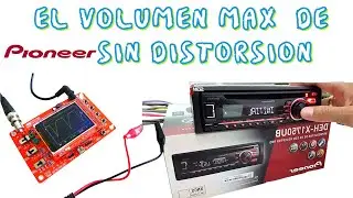 Calibrando estéreo de Pioneer , sonido sin distorsión car audio