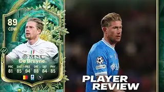EL MEDIOCAMPISTA MAS RECOMENDABLE DE WINTER WILDCARDS!! | KEVIN DE BRUYNE 89 WINTER WILDCARDS REVIEW