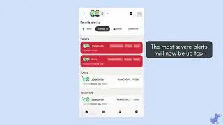 Review alerts in Bark&rsquo;s updated parent app | Bark Support