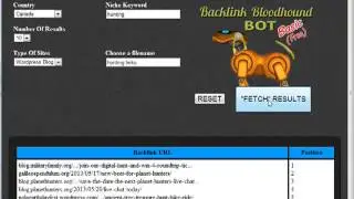 free backlinks software Backlink Bloodhound
