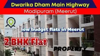 MDA Approved Low budget flats in (Meerut) Dwarika Dham Modipuram 😱😱