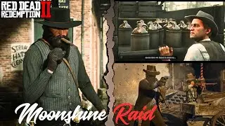 Stealing the moonshine | Arthur Morgan Steals Moonshine gone wrong | Red Dead Redemption 2