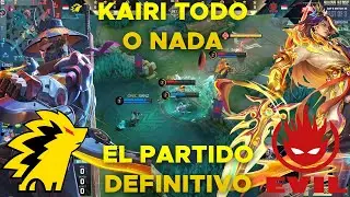 KAIRI Y ONIC EN UN TODO O NADA  POR LA ELIMINACION Y PASA ESTO,ONIC VS EVIL SG