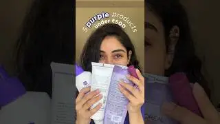 #purpleproducts YOU NEED TO TRY #under500 💸