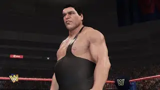 Hooligan vs. Andre the giant (wwe2k25)