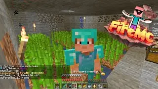 l made a secret base in fire MC @psd 1